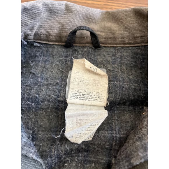 Carhartt Detroit gray green zip front coat jacket size XL - Picture 5 of 12